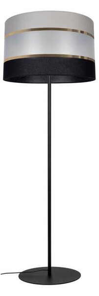 Лампион CORAL 1xE27/60W/230V черен/сив