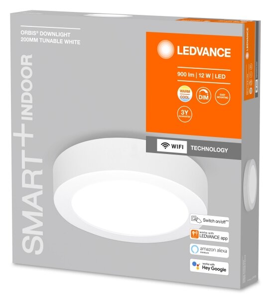 Ledvance - LED Димируема лампа ORBIS LED/12W/230V 3000-6500K Wi-Fi