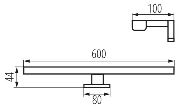 Kanlux 34934 - LED Лампа за огледало в баня ASTIM LED/12W/230V IP44 бял