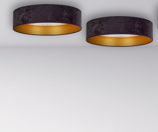 Brilagi - LED Лампа VELVET STAR LED/24W/230V Ø 40 cм сива/златиста