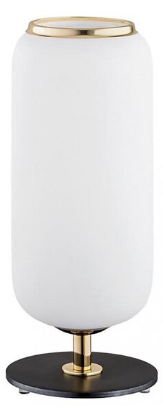 Argon 4994 - Настолна лампа VALIANO 1xE27/15W/230V черна/бяла/златиста