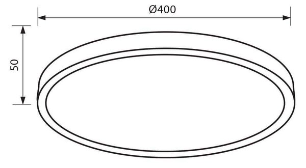 LED ПЛАФОНИЕРА 35W 4000K