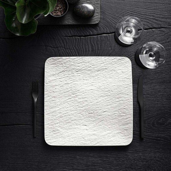 MANUFACTURE ROCK BLANC ПЛАТО 33X33СМ