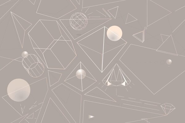 Тапет – Абстрактна геометрия