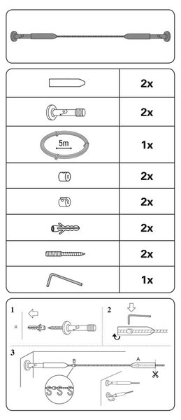 ВЪЖЕН КОРНИЗ РЕЙС 5 М