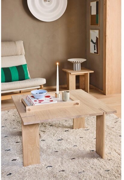 Черно-бял/бежова глинена купа ø 30 cm Toppu – OYOY Living Design