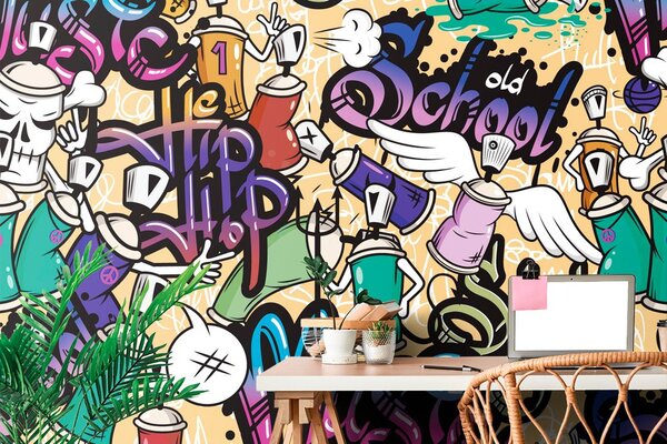 Тапет – С графично street art изкуство