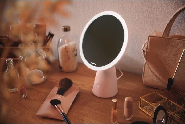 Philips - Димируемо козметично огледало с LED подсветка MIRROR LED/4,5W/5V