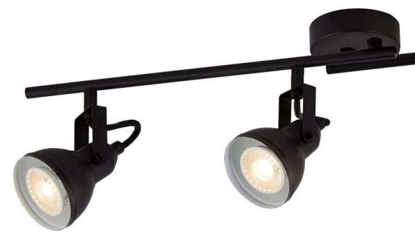 Searchlight 1544BK - Таванен спот FOCUS 4xGU10/50W/230V черен