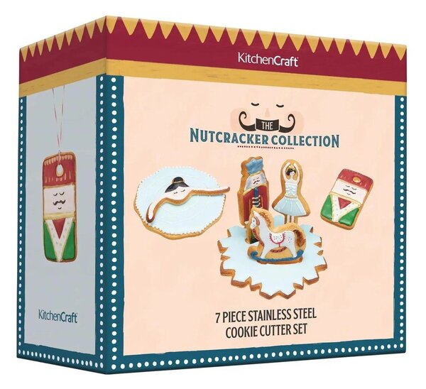 Комплект от 7 ножчета KitchenCraft The Nutcracker - Kitchen Craft