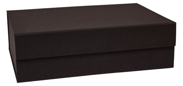 Тъмнокафява картонена кутия за съхранение с капак 45x33x15 cm Hako – OYOY Living Design