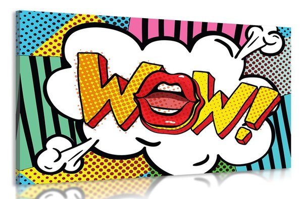 Картина на платно – В поп арт стил – WOW!