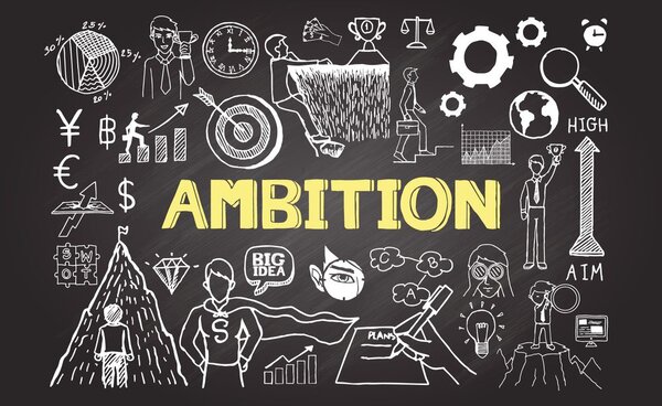 Тапет – Мотивационна дъска - Ambition