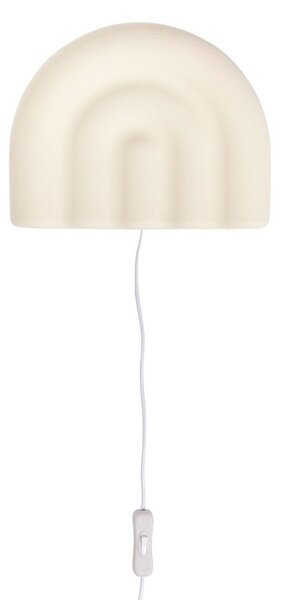 Кремава LED детска лампа за стена Rainbow – OYOY Mini