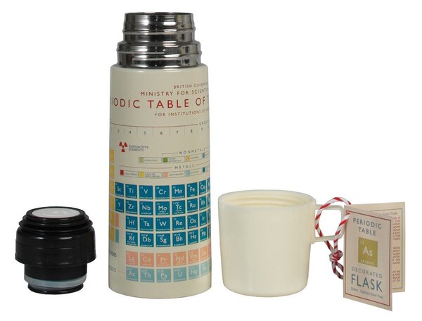 Кремав детски термос 350 ml Periodic Table – Rex London
