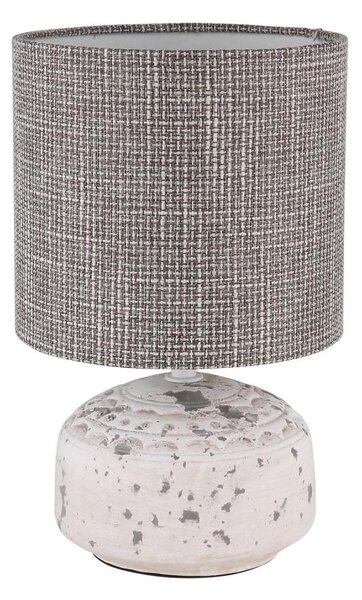 Globo 21624 - Настолна лампа IGA 1xE14/40W/230V сива/керамична