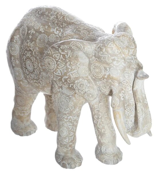 Декоративна фигура atmosphera Enzo, Смола, Бял, 21 cm