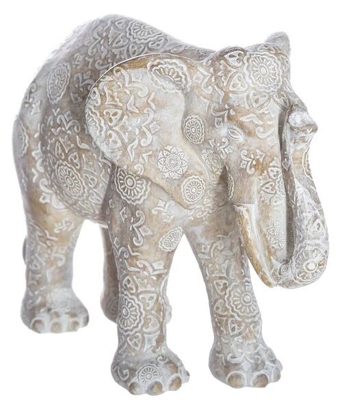 Декоративна фигура atmosphera Enzo, Смола, Бял, 15 cm