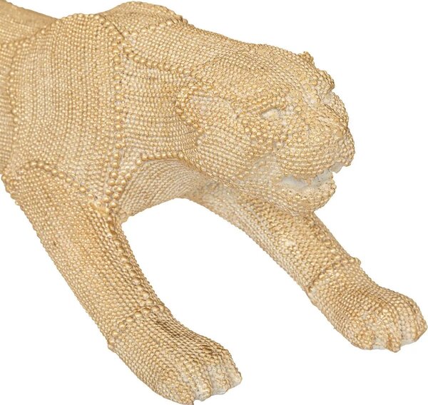 Декоративна фигура atmosphera Dusan, Смола, Златист, 15 cm