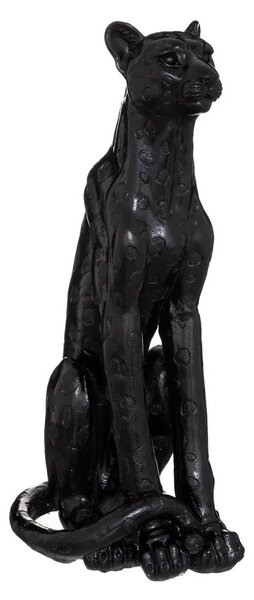 Декоративна фигура atmosphera Leopard, Смола, 90 cm - Златист