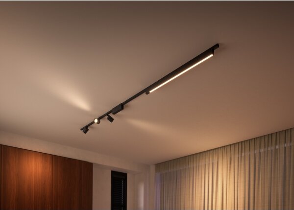Philips-К-кт 4бр.LED RGB димируеми лампи за релсова система Hue LED RGB/44,6W/230V