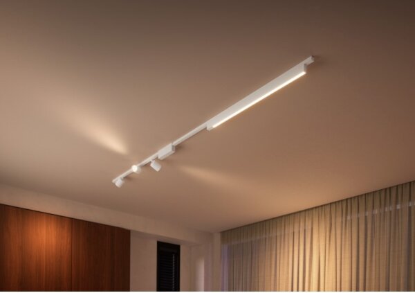 Philips-К-кт 4бр.LED RGB Dдимируеми лампи за релсова система Hue LED RGB/44,6W/230V