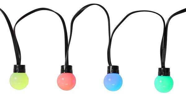 Nedis WIFILP02C48 - LED RGB Декоративни лампички 48xLED 13,8м IP65 Wi-Fi Tuya