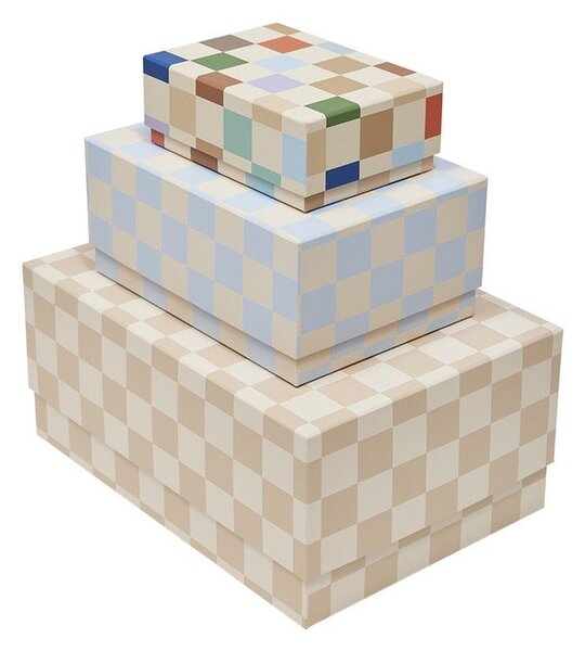 Картонени детски кутии за съхранение в комплект 3 бр. 31x22x14 cm Mana – OYOY Mini