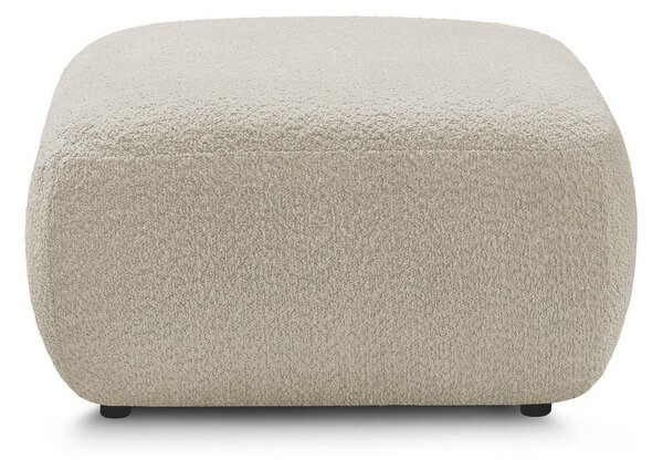 Бежова табуретка от прежда с примки от букле Montaigne – Bobochic Paris
