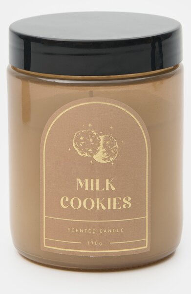Sinsay - Ароматизирана свещ Milk Cookies - телесен цвят