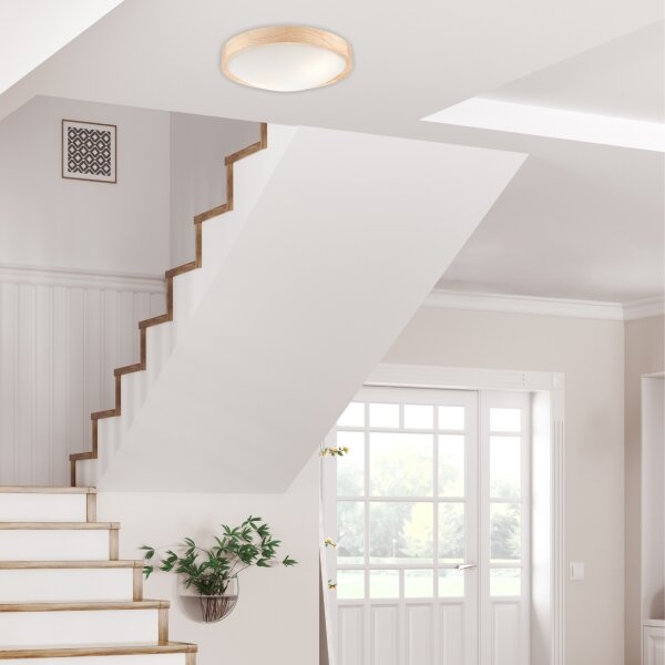 Лампа NATURAL SLIM 2xE27/60W/230V ⌀ 37см бор