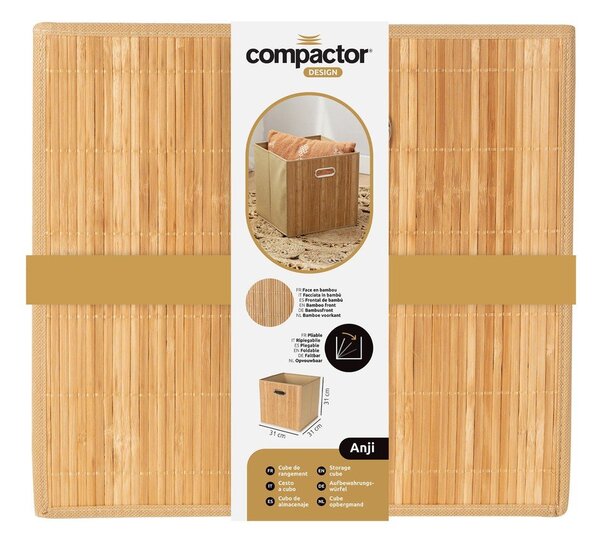 Бамбукова кошница за рафт 31x31x31 cm Anji – Compactor
