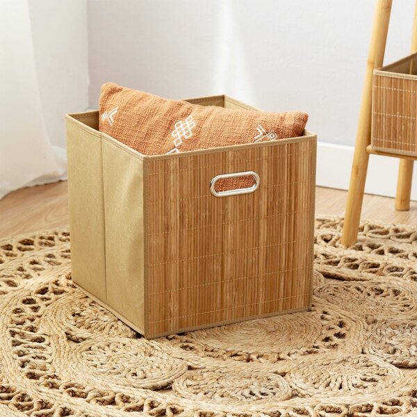 Бамбукова кошница за рафт 31x31x31 cm Anji – Compactor