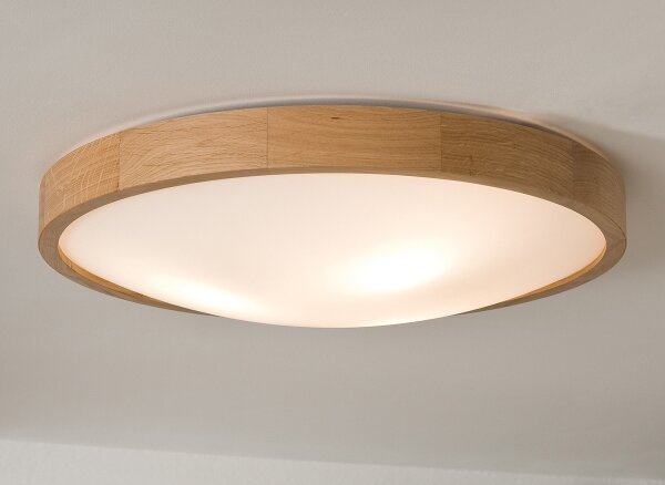 Лампа OAK SLIM 3×E27/60W/230V дъб ø 47 см