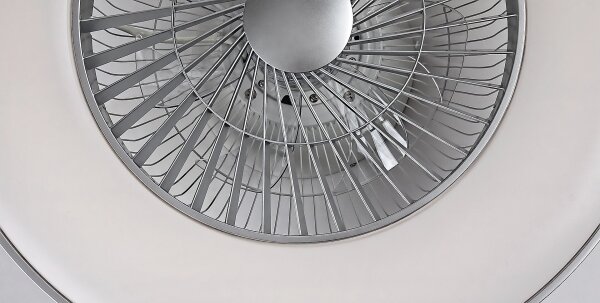 Rabalux - LED Димируема таванна лампа с вентилатор LED/40W/230V + д.у