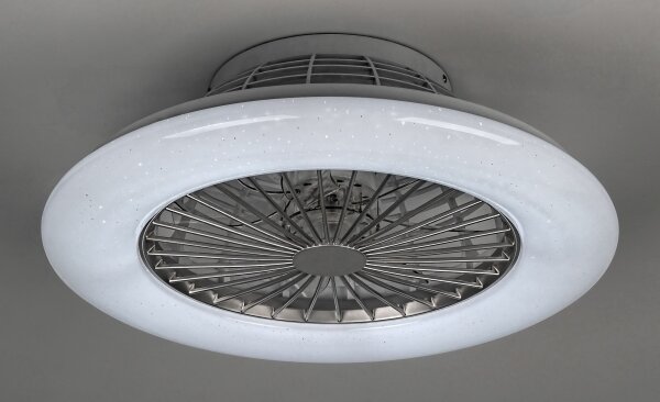 Rabalux - LED Димируема лампа с вентилатор LED/30W/230V + д.у