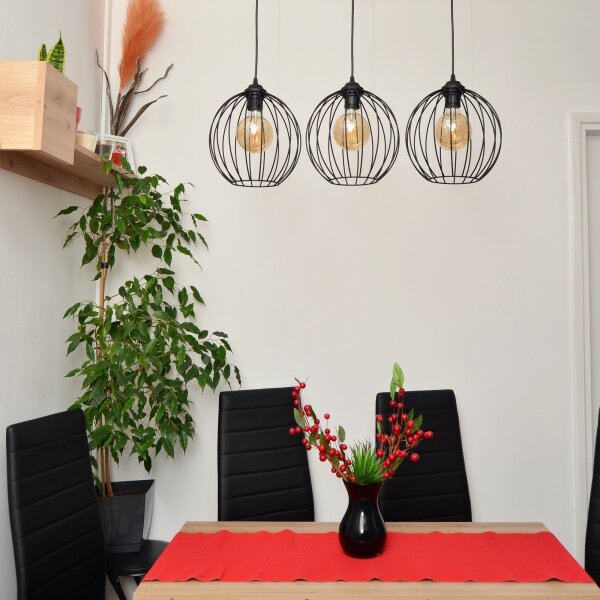 LED Пендел MERCURE 3xE27/15W/230V