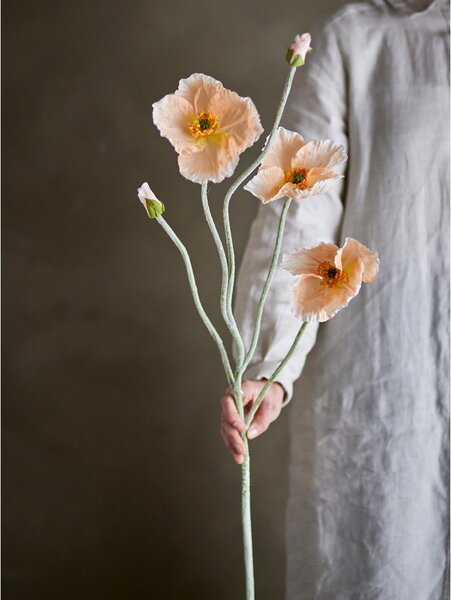 Изкуствено цвете (височина 110 cm) Poppy – Bloomingville