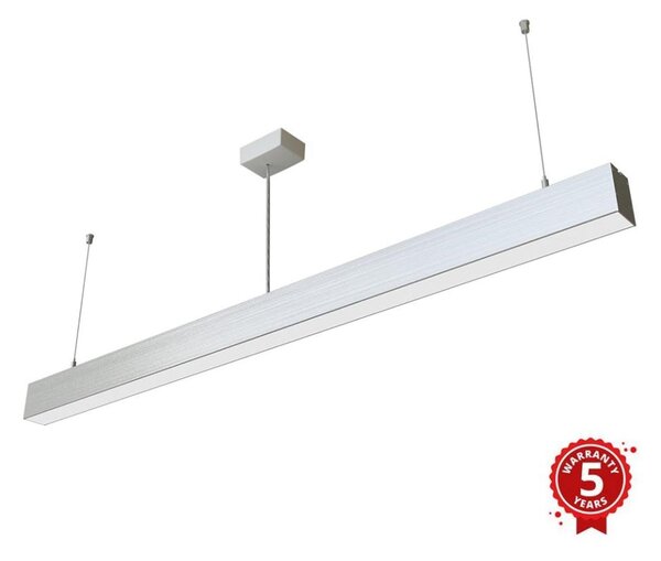 APLED - LED Пендел LOOK LED/46W/230V 4000K 120 см сребрист