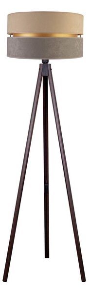 Duolla - Лампион DUO 1xE27/60W/230V Ø 44 см бежов/сив/венге