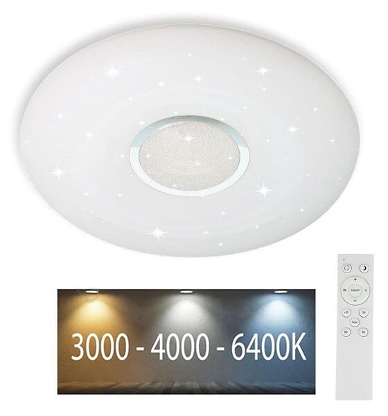 LED Димируем плафон LED/40W/230V 3000K/4000K/6500K + д.у