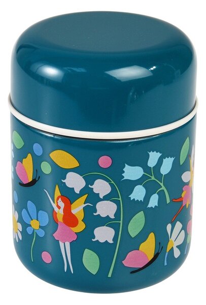 Син детски термос за храна 280 ml Fairies in the Garden – Rex London