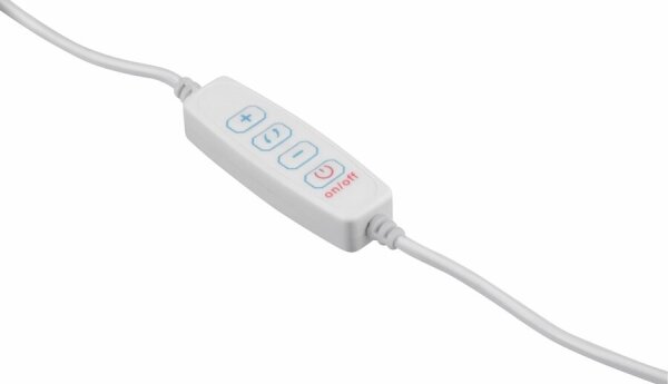 Extol - LED Димируема настолна лампа с лупа LED/8W/5V 2900/4500/7500K бял