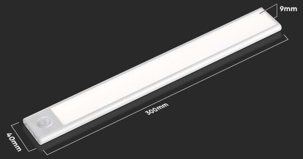 LED Лампа за под кухненски шкаф със сензор LED/1,5W/5V 4000K