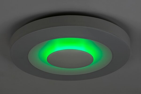 Rabalux - LED RGB Димируем плафон LED/40W/230V + д.у. 3000-6000K