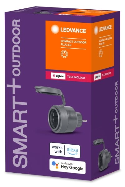 Ledvance - Екстериорен смарт контакт SMART+ PLUG 3680W IP44