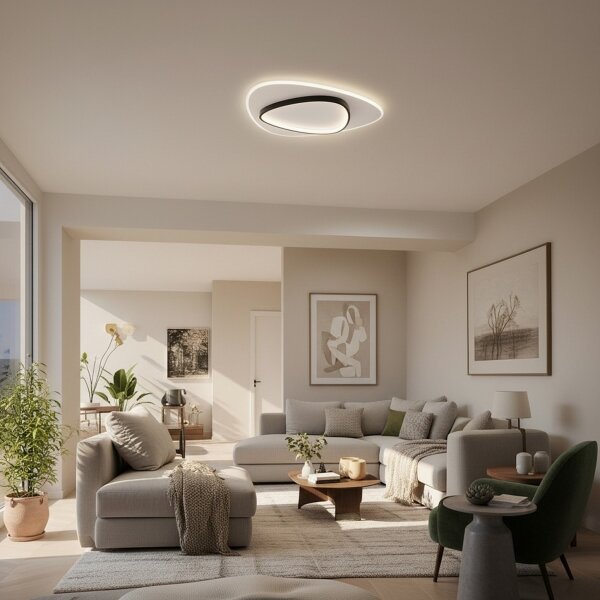 Brilagi - димируемо LED таванно осветително тяло FLARE LED/70W/230V 3000-6000K + дистанционно управление