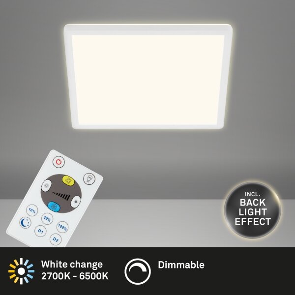 Briloner 7081-016 - LED Димируема лампа SLIM LED/18W/230V + д.у