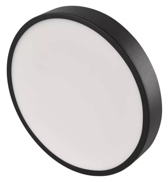 LED Плафон LED/28,5W/230V 3000/3500/4000K Ø 30 см черен
