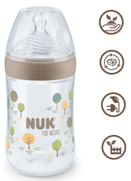 NUK FOR NATURE ШИШЕ РР TC 260 МЛ М